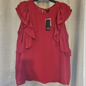 Women's red shirt